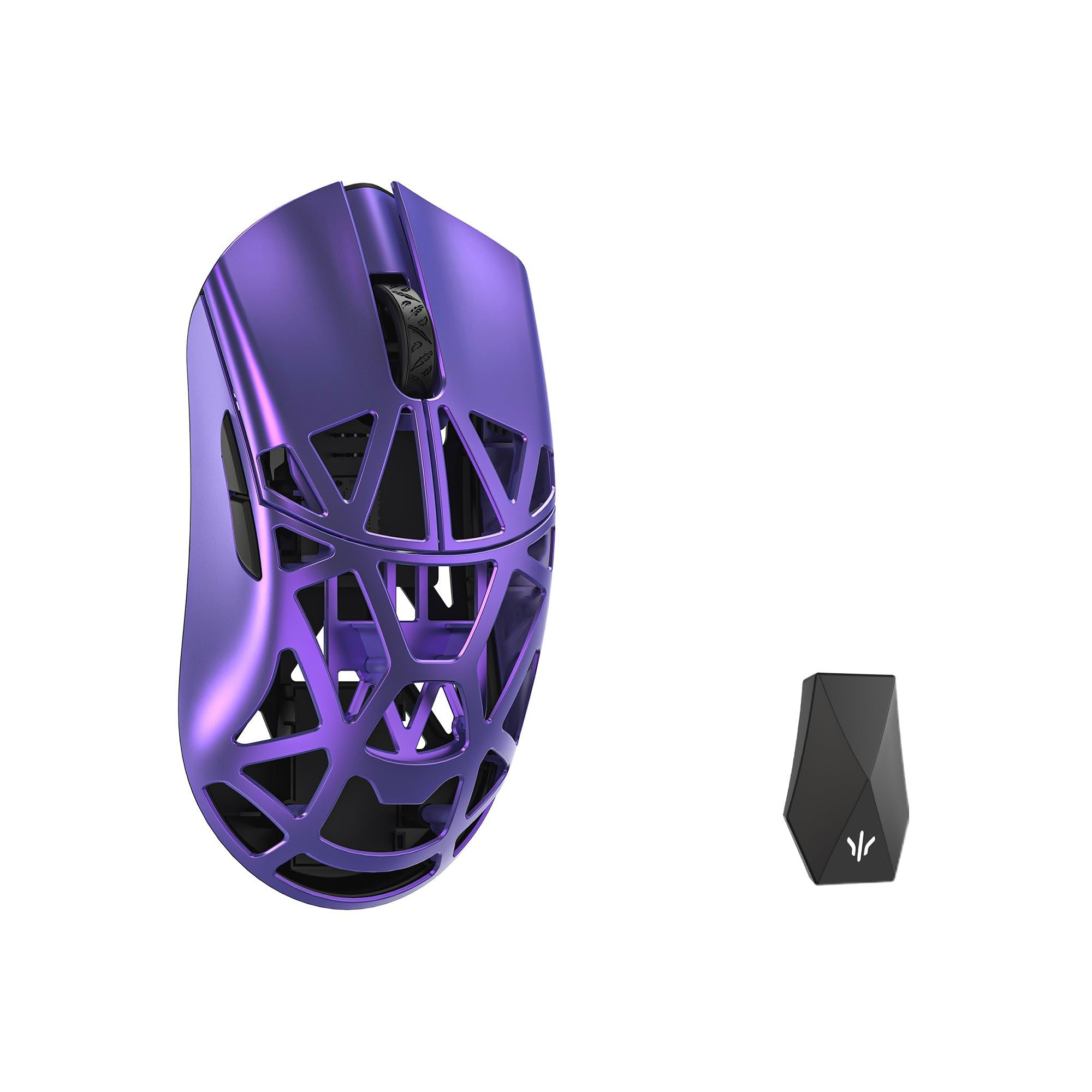 wlmouse Beast X MAX パープル (OM )サイド穴あり Amazon.com: MK x WLMOUSE Beast X Max Wireless 8K Mouse with Solid